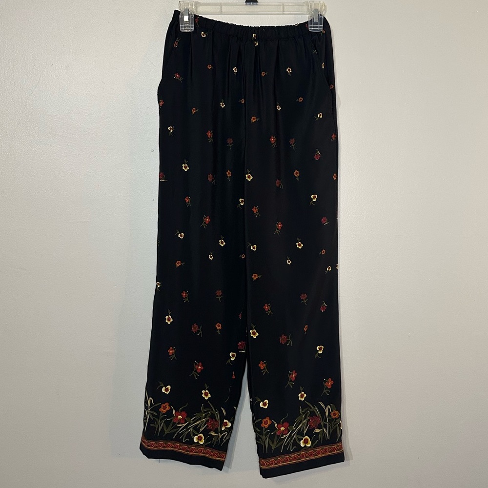 floral Coldwater Creek pants!